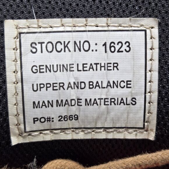 Ad Tec Advanced Technology Mens Size 10.5W Tumbled Leather Soft Toe Work Boots - Picture 12 of 13